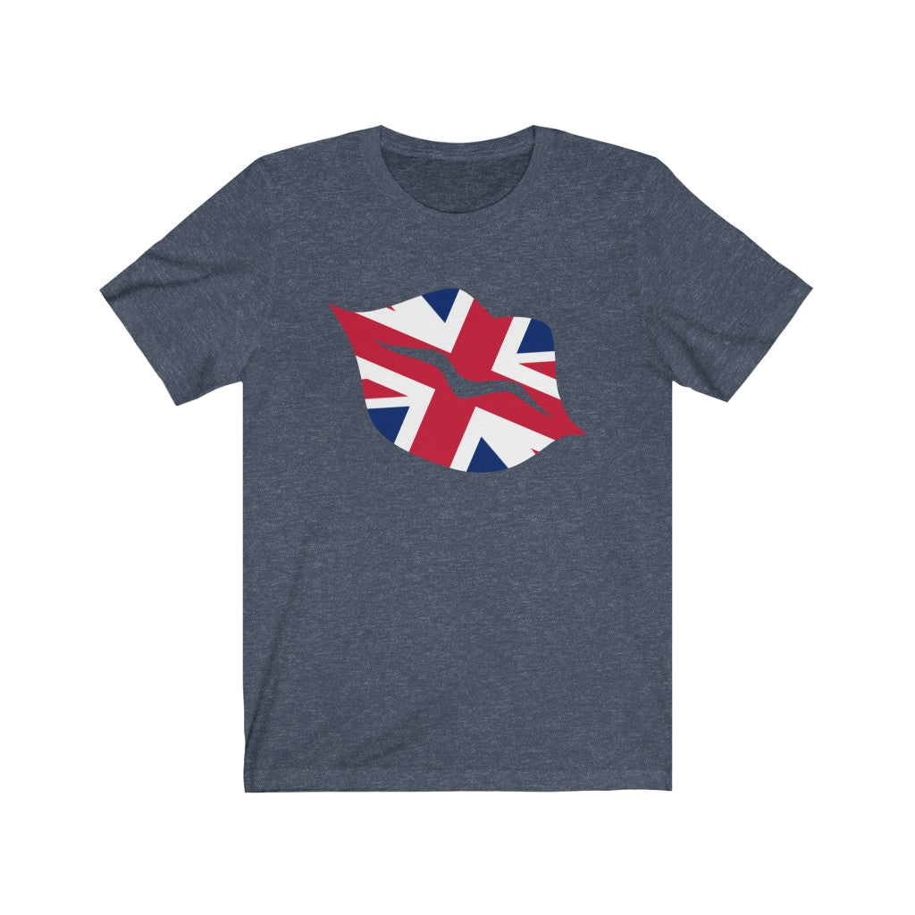 United Kingdom Lips Flag Premium Tee - Unisex
