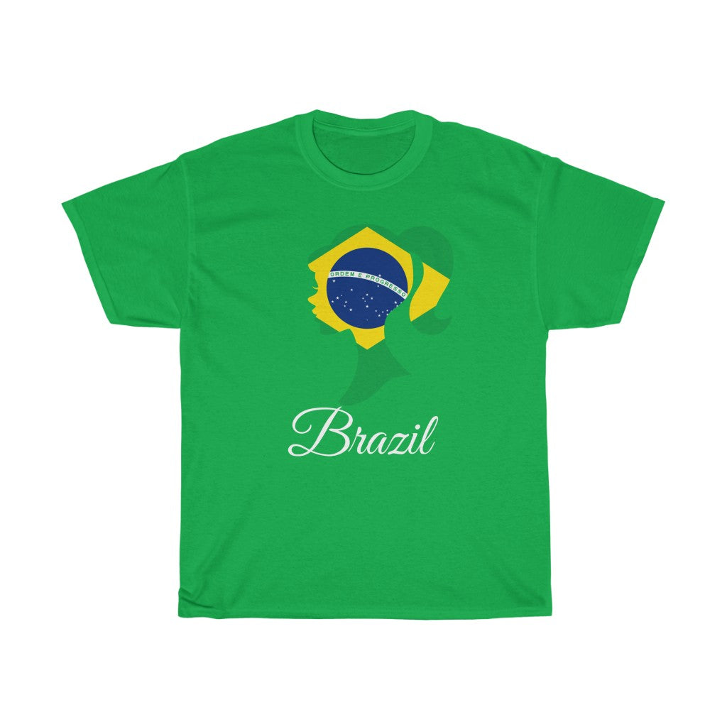Brazil Girl Flag Standard Tee 2 - Unisex