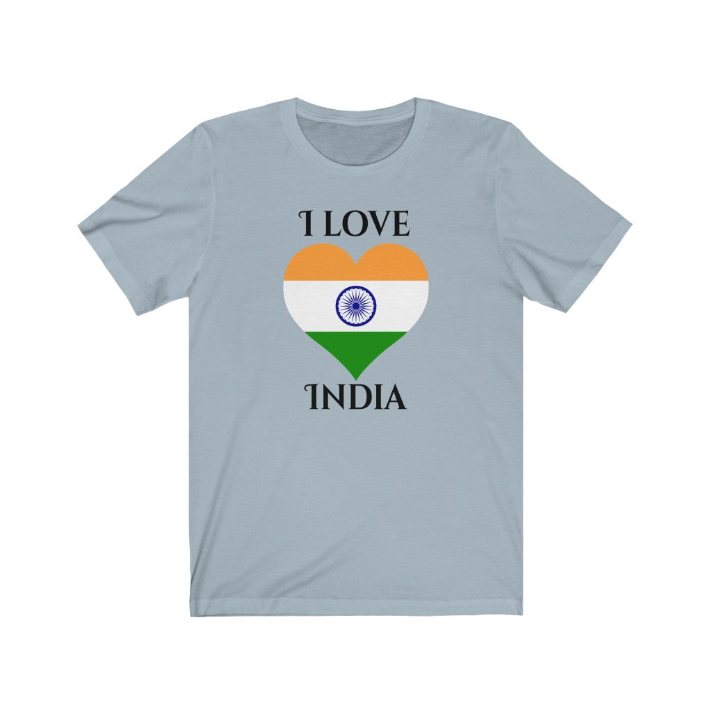 India Heart Flag Premium Tee 1 - Unisex