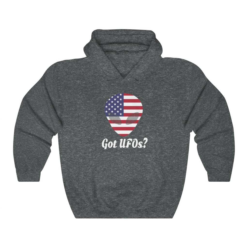 United States Got UFOs Flag Hoodie Sweatshirt 2 - Unisex