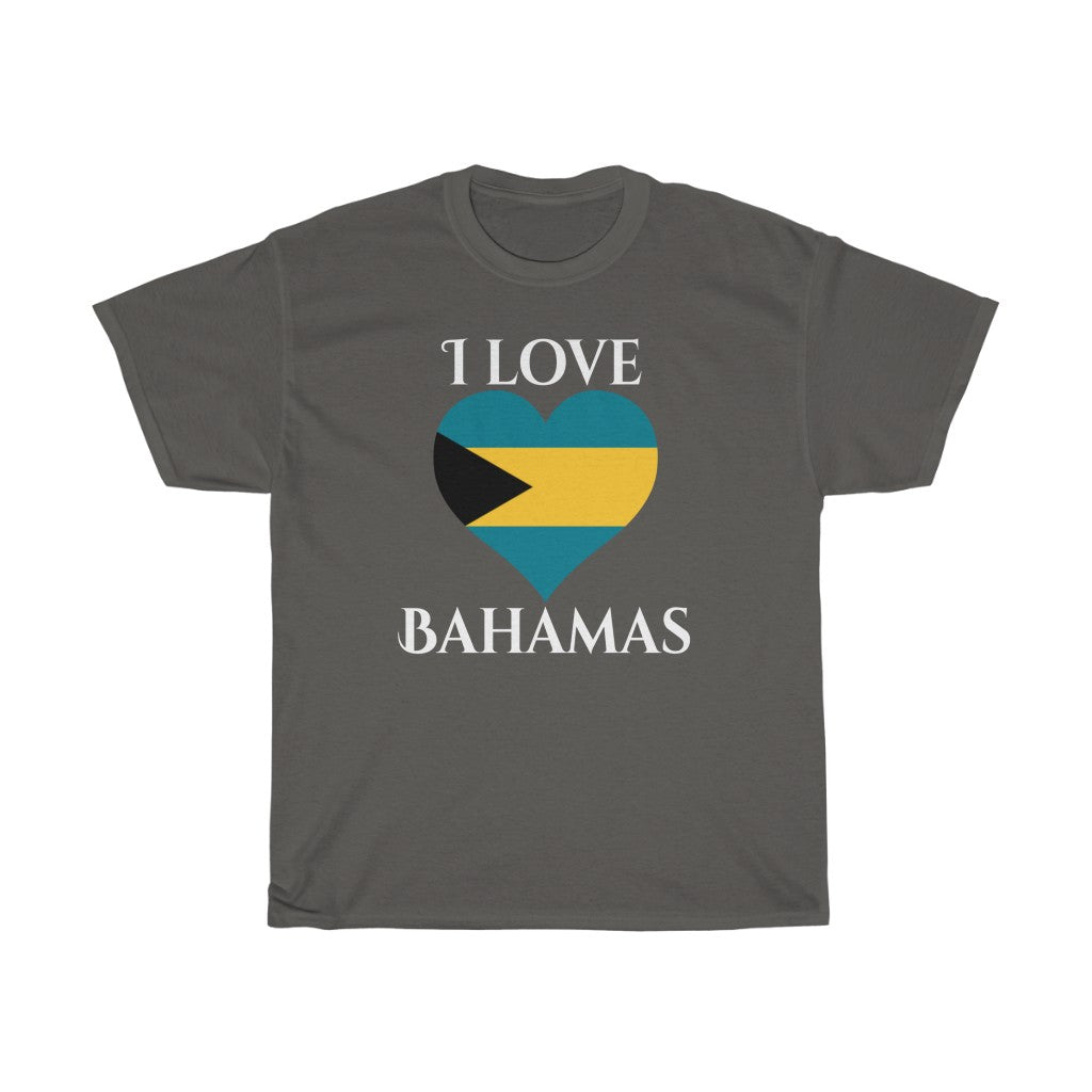 Bahamas Heart Flag Standard Tee 2 - Unisex