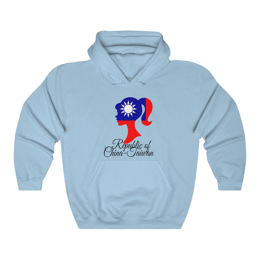 Republic of China - Taiwan Girl Flag Hoodie Sweatshirt 1 - Unisex
