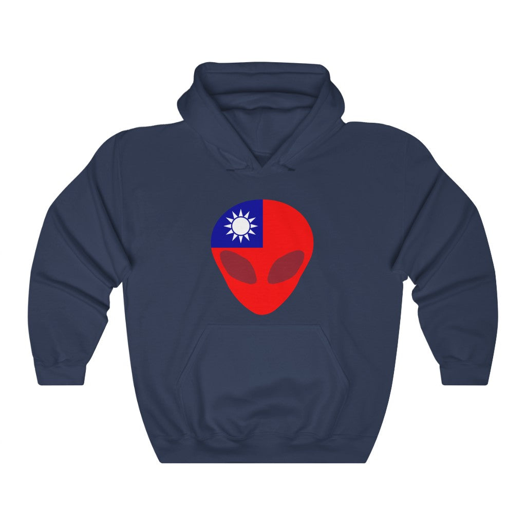 Republic of China (Taiwan) Alien Flag Hoodie Sweatshirt - Unisex