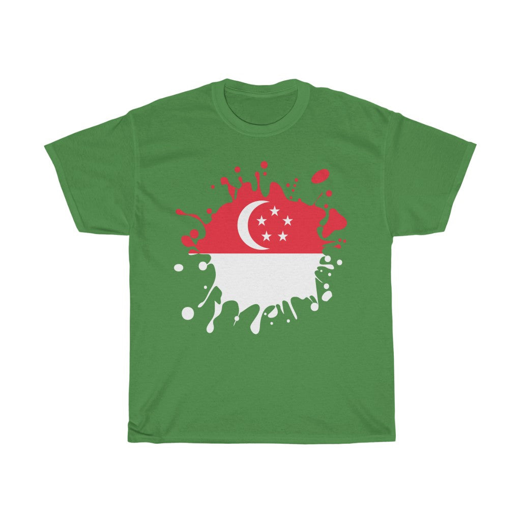 Singapore Splat Flag Standard Tee - Unisex