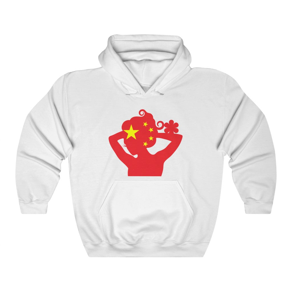 China Lady Flag Hoodie Sweatshirt - Unisex