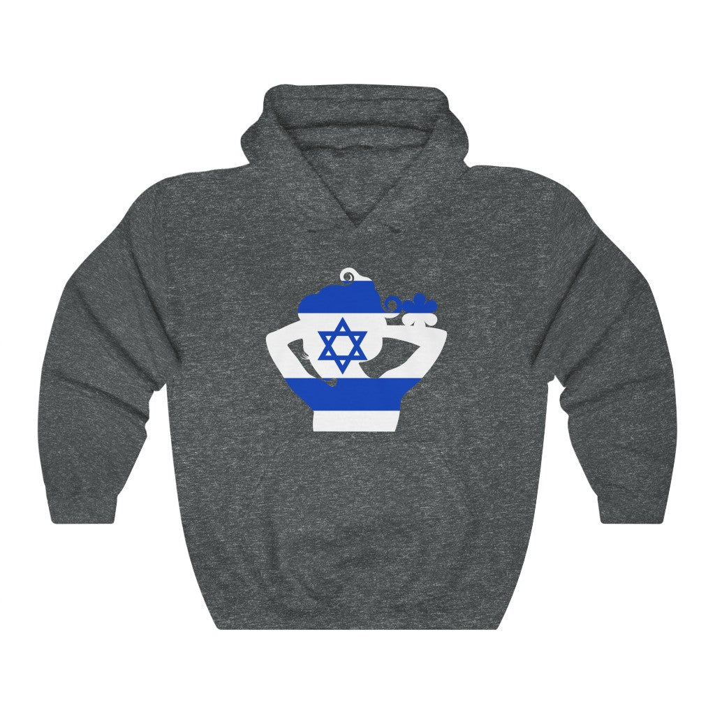 Israel Lady Flag Hoodie Sweatshirt - Unisex