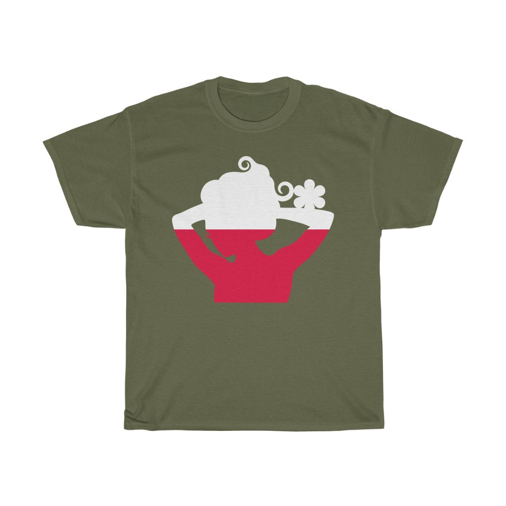 Poland Lady Flag Standard Tee - Unisex