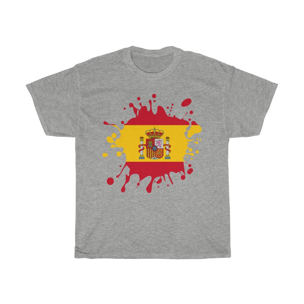 Spain Splat Flag Standard Tee - Unisex