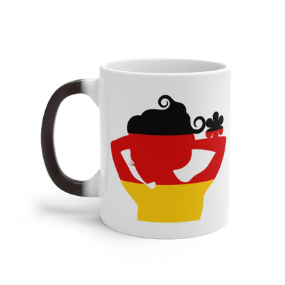Germany Lady Color Changing Mug