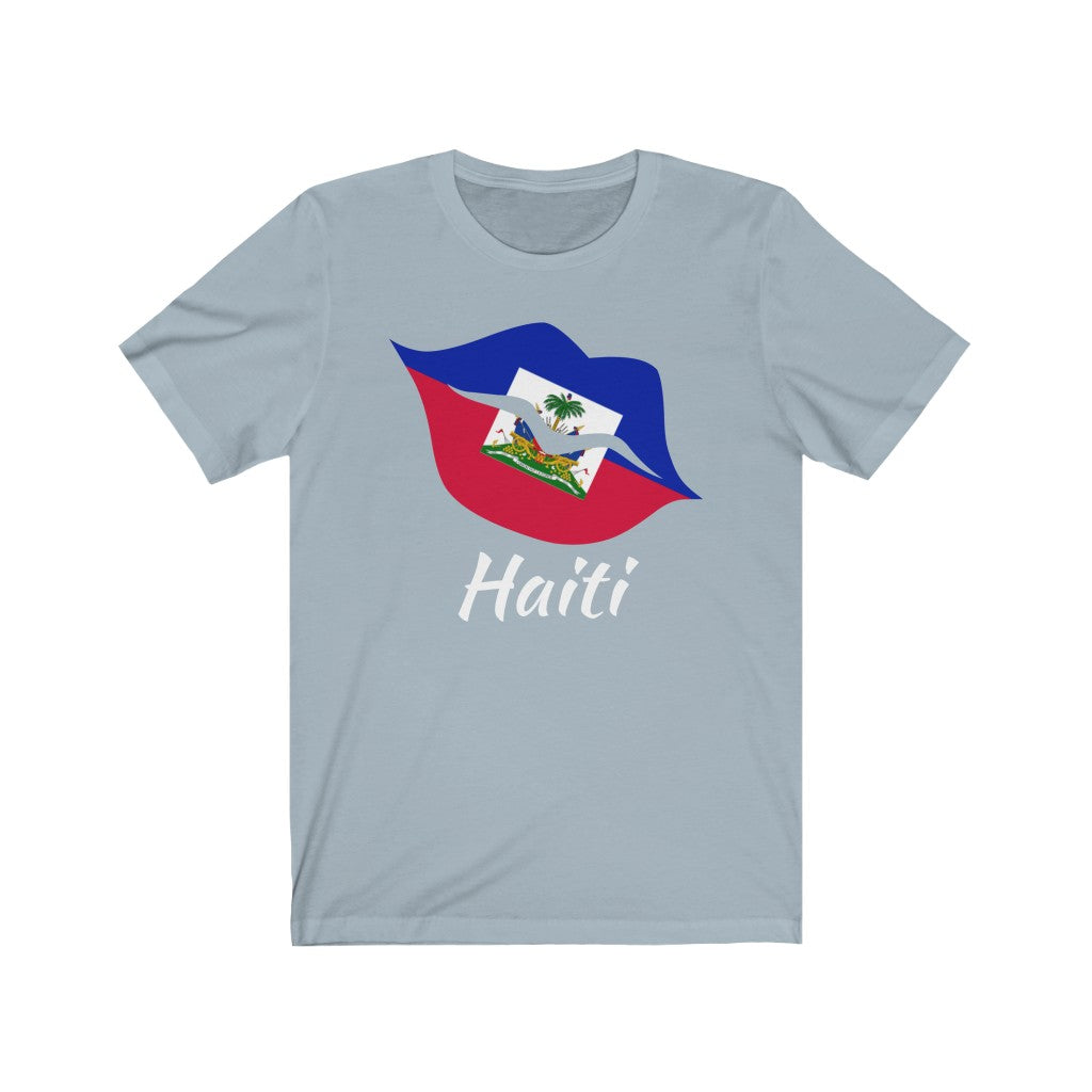 Haiti Lips Flag Premium Tee 2 - Unisex