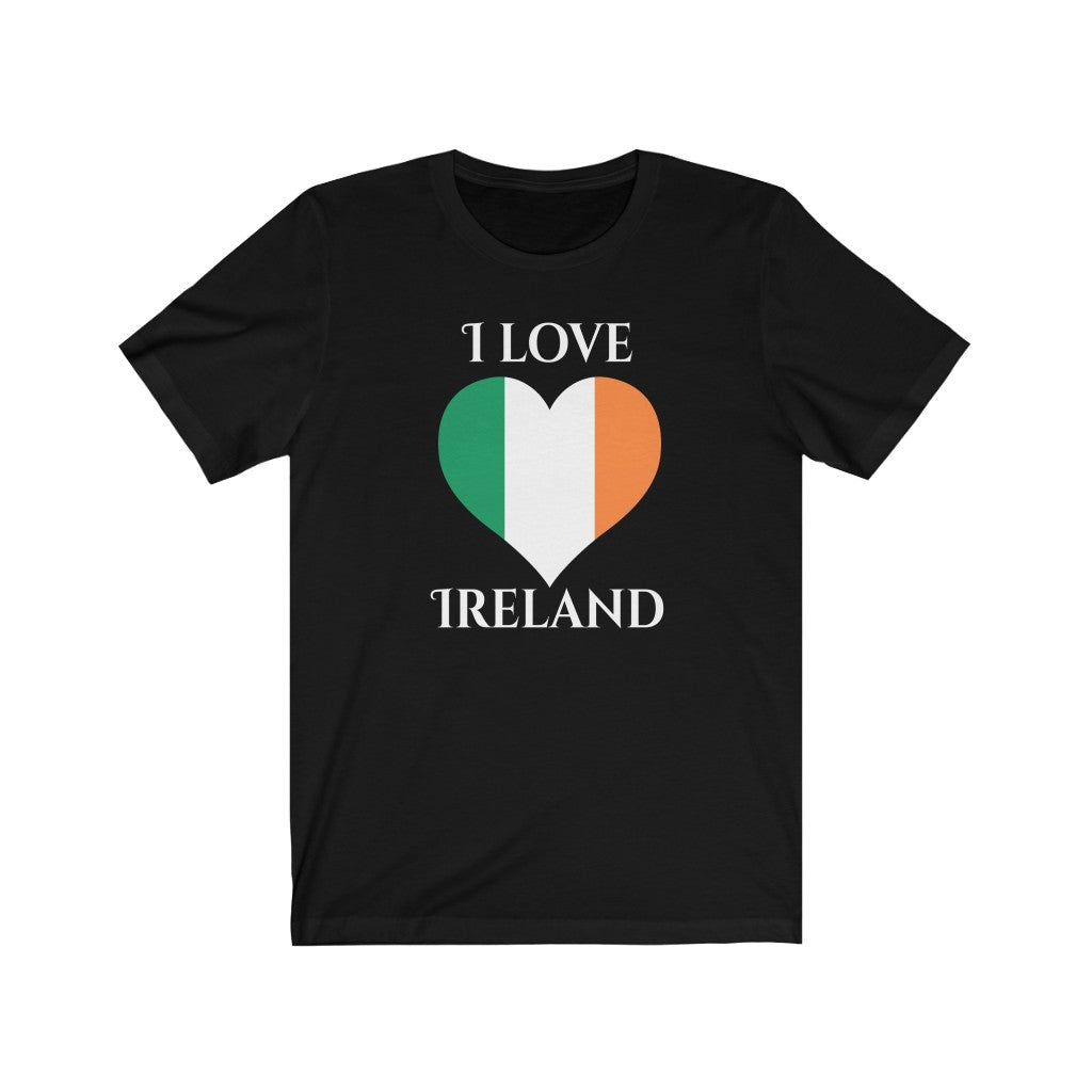 Ireland Heart Flag Premium Tee 2 - Unisex