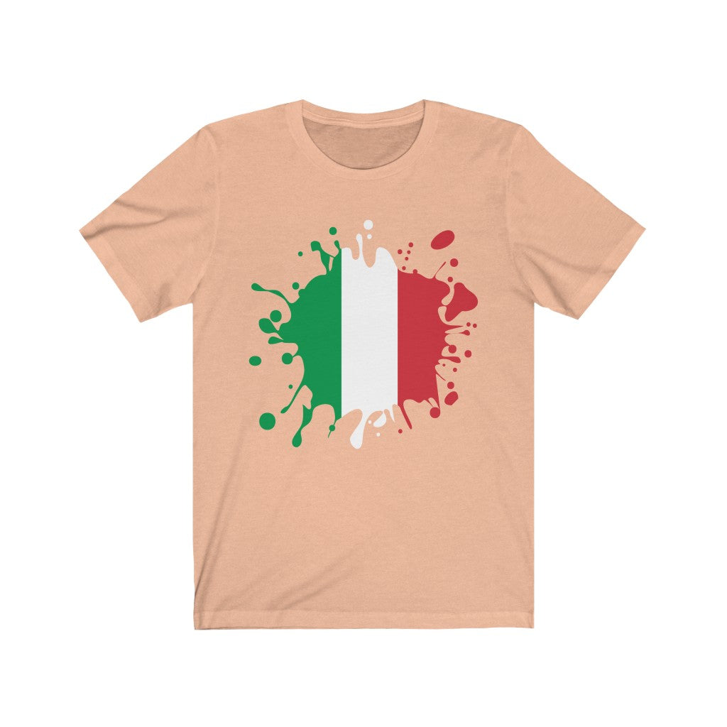 Italy Splat Flag Premium Tee - Unisex
