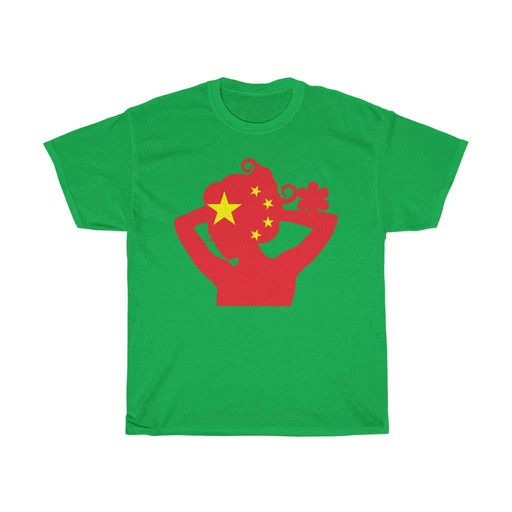 China Lady Flag Standard Tee - Unisex