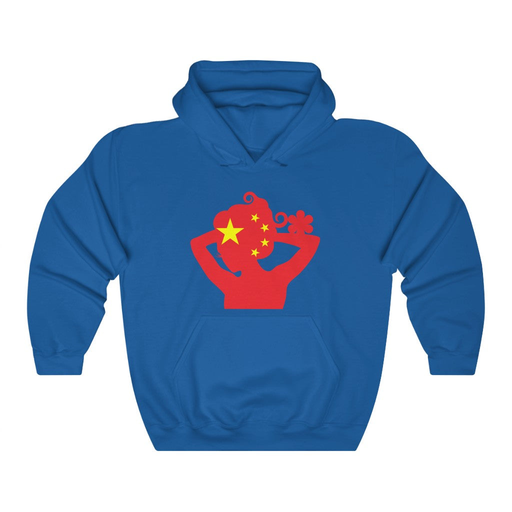 China Lady Flag Hoodie Sweatshirt - Unisex