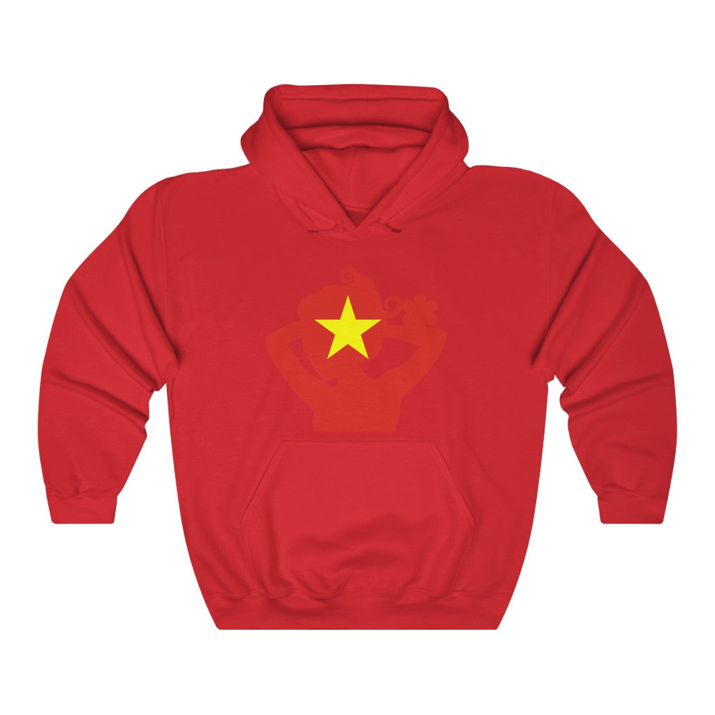 Vietnam Lady Flag Hoodie Sweatshirt - Unisex