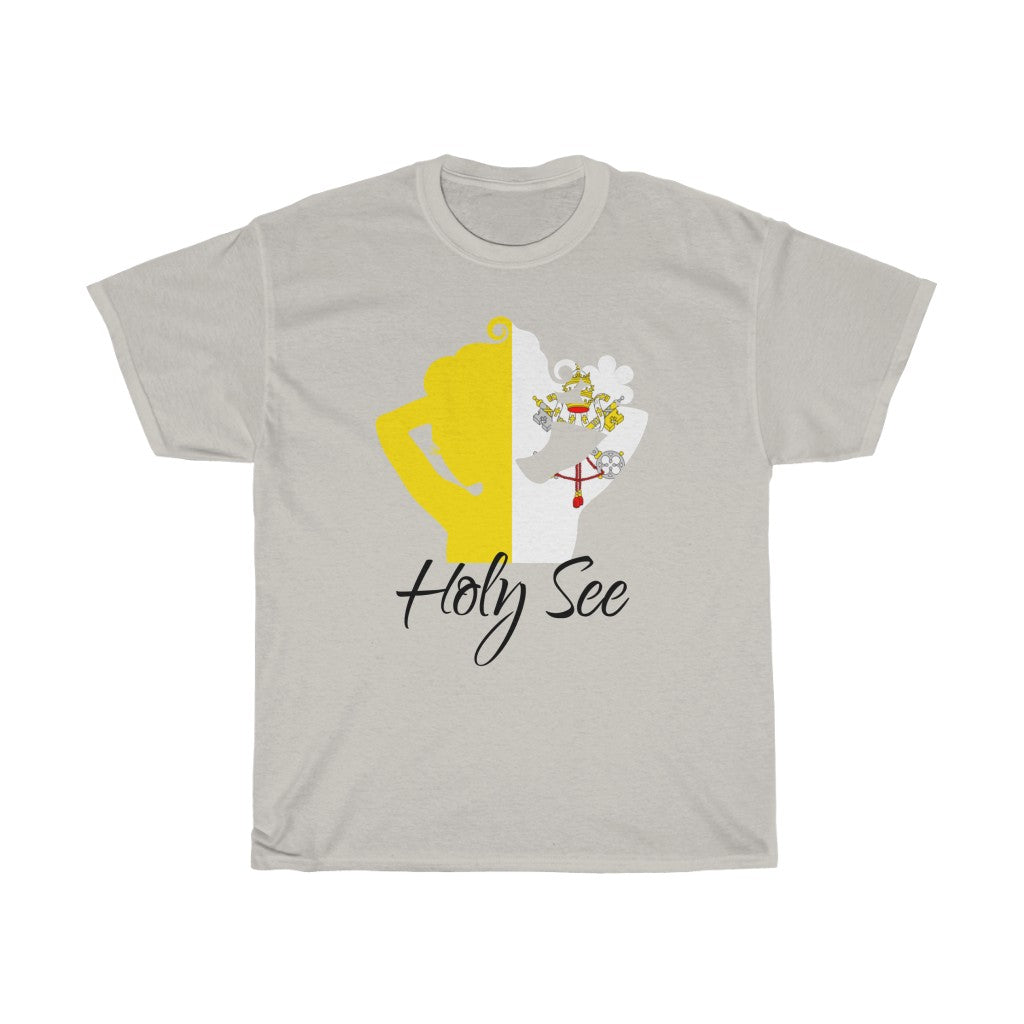 Holy See Lady Flag Standard Tee 1 - Unisex