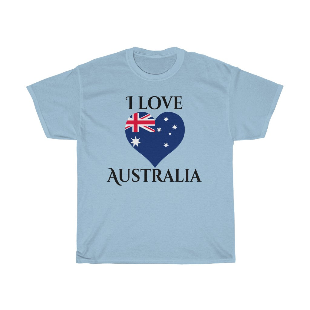 Australia Heart Flag Standard Tee 1 - Unisex