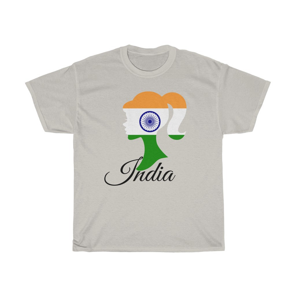 India Girl Flag Standard Tee 1 - Unisex