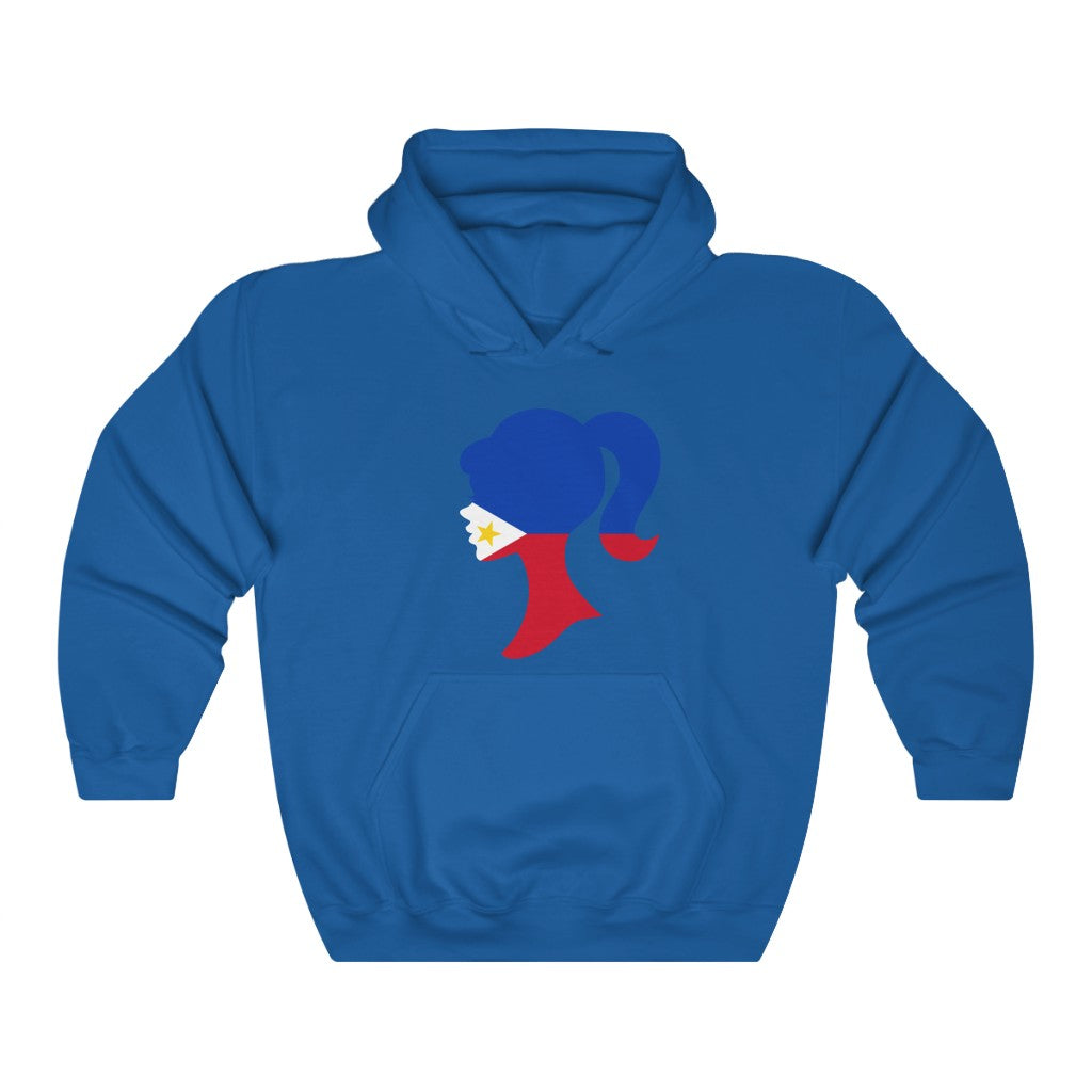 Philippines Girl Flag Hoodie Sweatshirt - Unisex