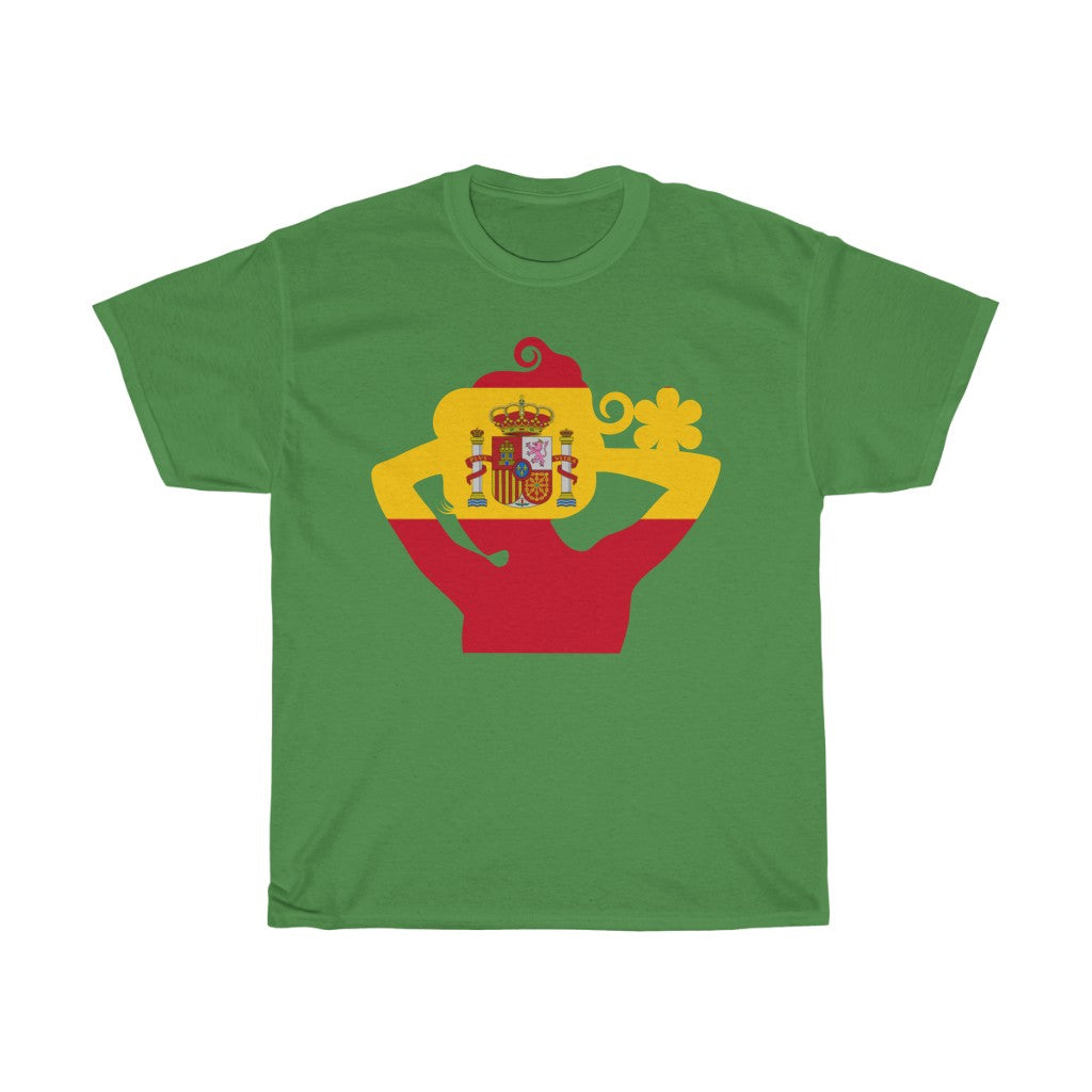 Spain Lady Flag Standard Tee - Unisex
