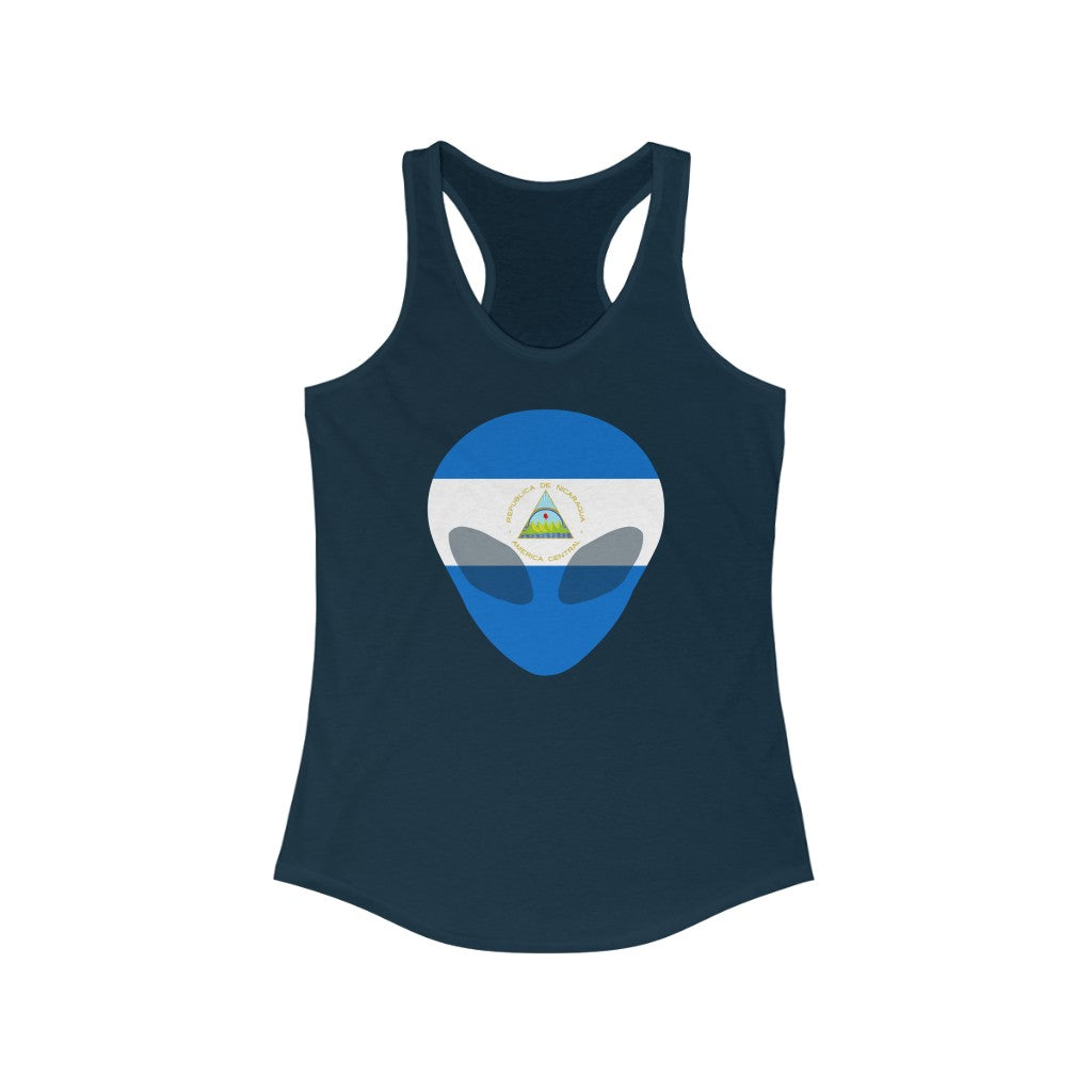 Nicaragua Alien Flag Tank - Women