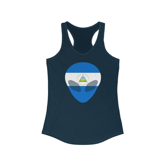 Nicaragua Alien Flag Tank - Women
