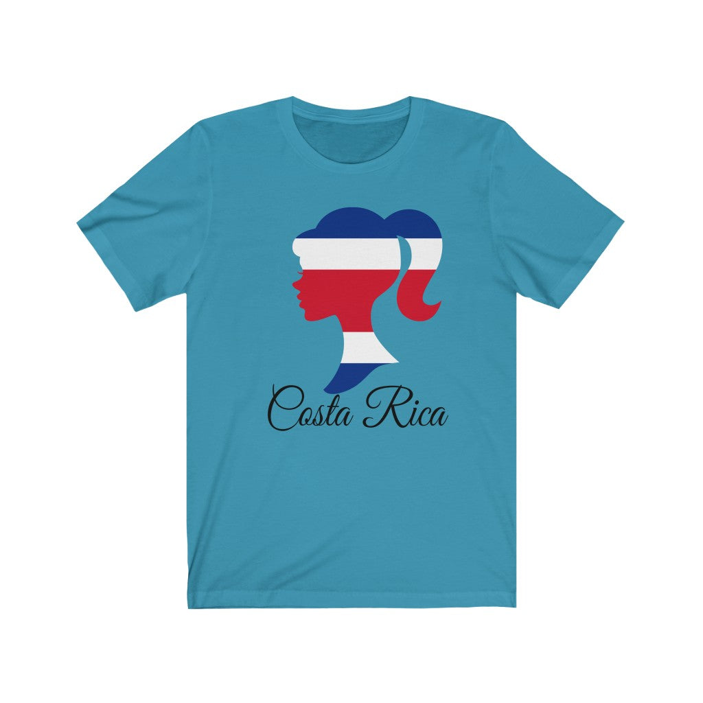 Costa Rica Girl Flag Premium Tee 1 - Unisex
