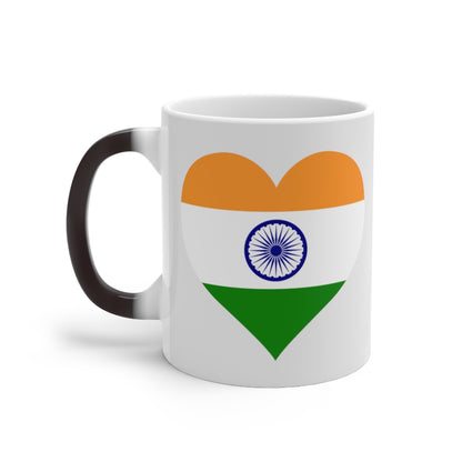 India Heart Color Changing Mug