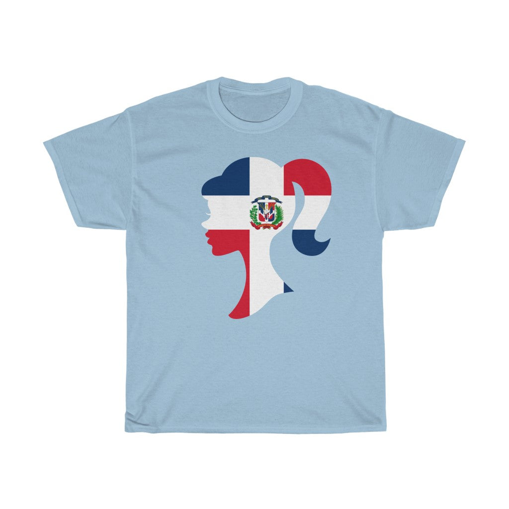Dominican Republic Girl Flag Standard Tee - Unisex