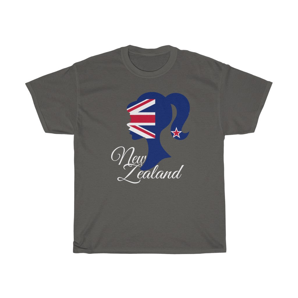 New Zealand Girl Flag Standard Tee 2 - Unisex