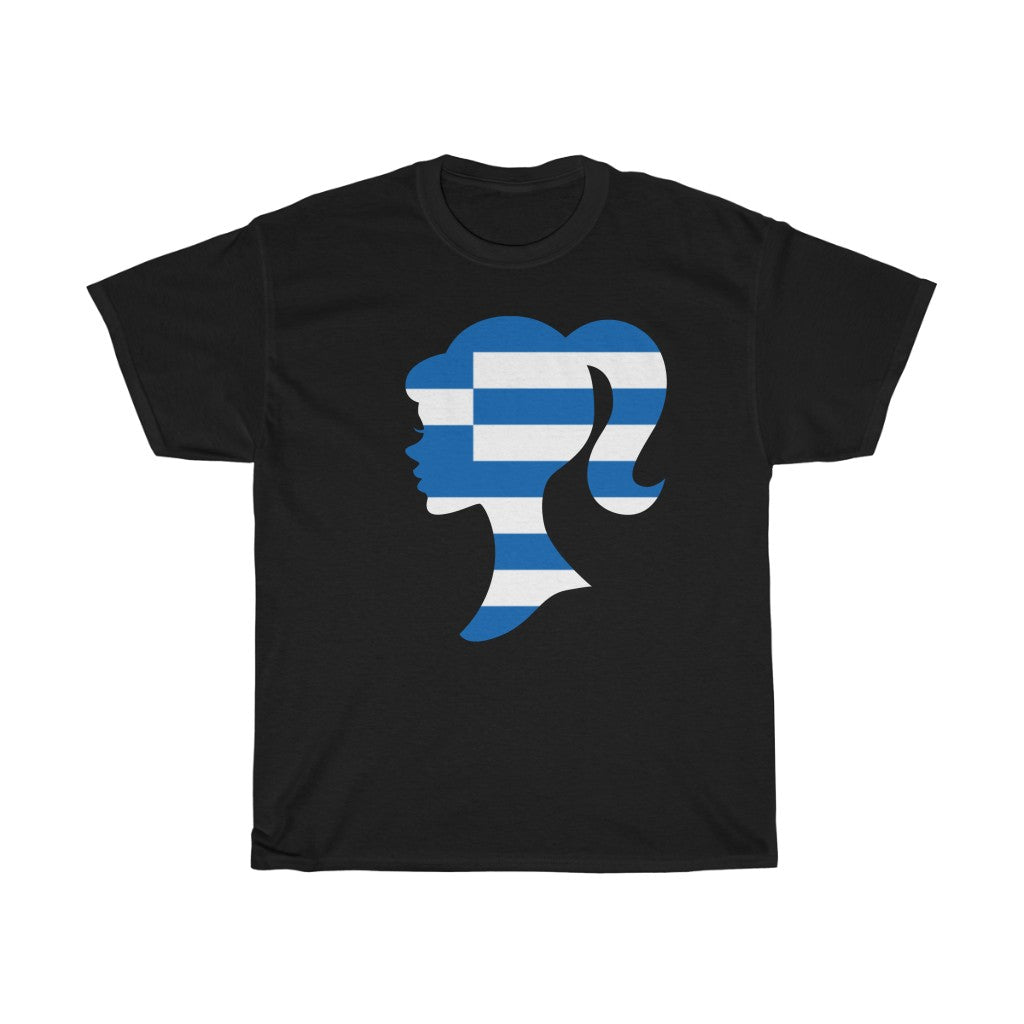 Greece Girl Flag Standard Tee - Unisex