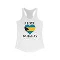 Bahamas Heart Flag Tank 1 - Women