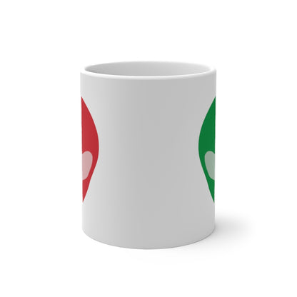 Italy Alien Color Changing Mug