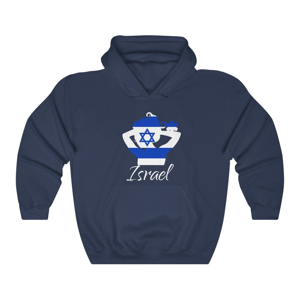 Israel Lady Flag Hoodie Sweatshirt 2 - Unisex