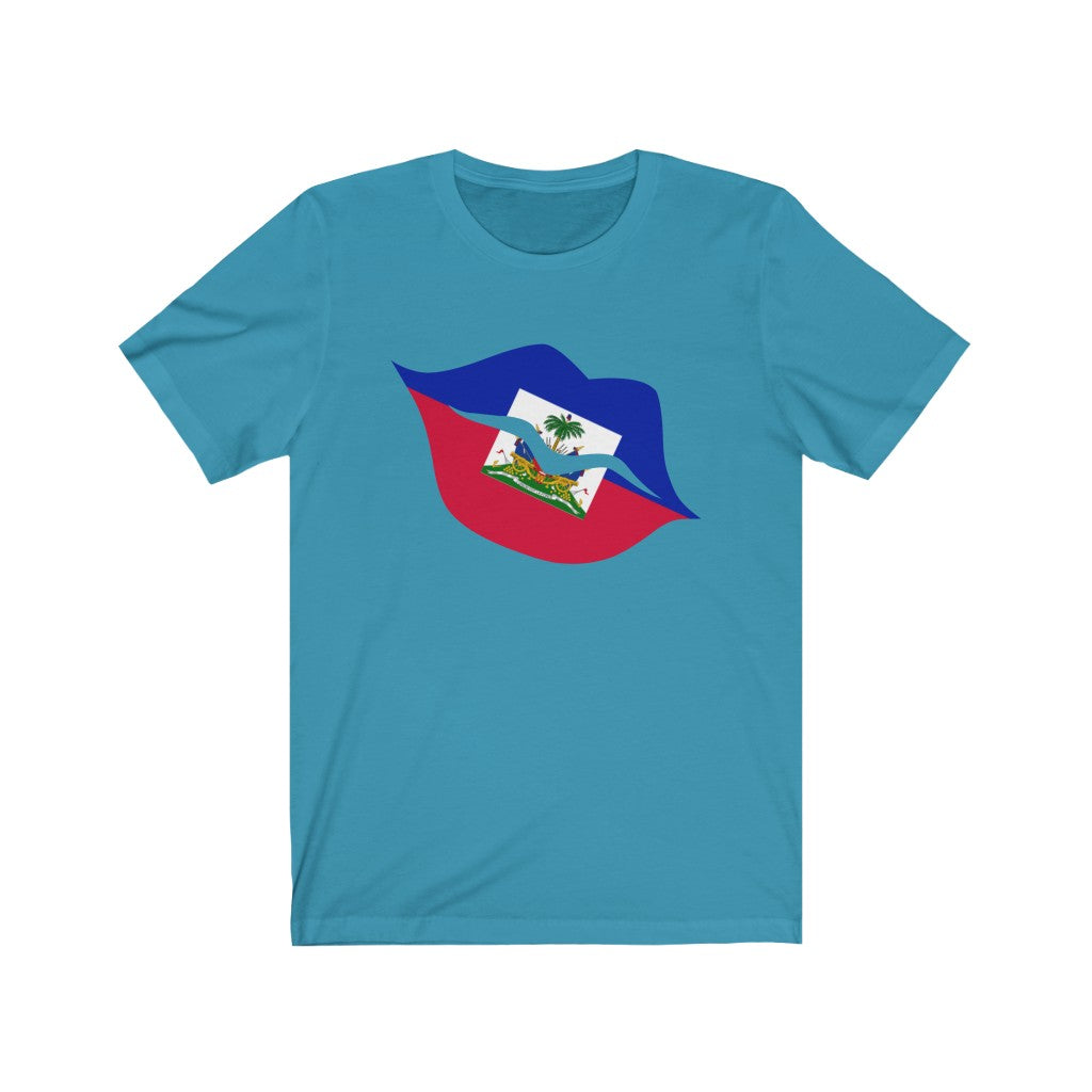 Haiti Lips Flag Premium Tee - Unisex