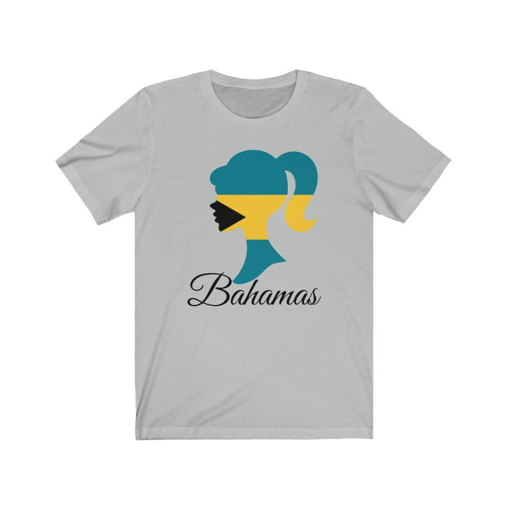 Bahamas Girl Flag Premium Tee 1 - Unisex