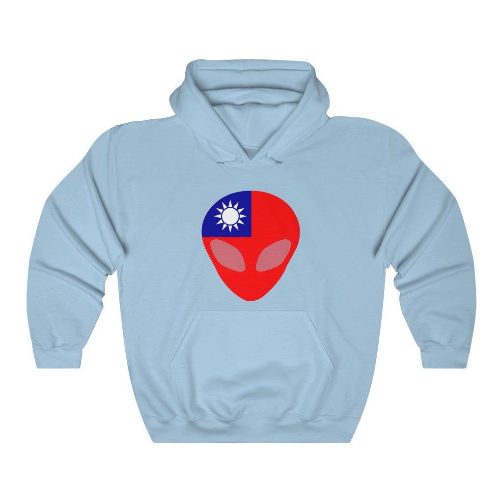 Republic of China (Taiwan) Alien Flag Hoodie Sweatshirt - Unisex