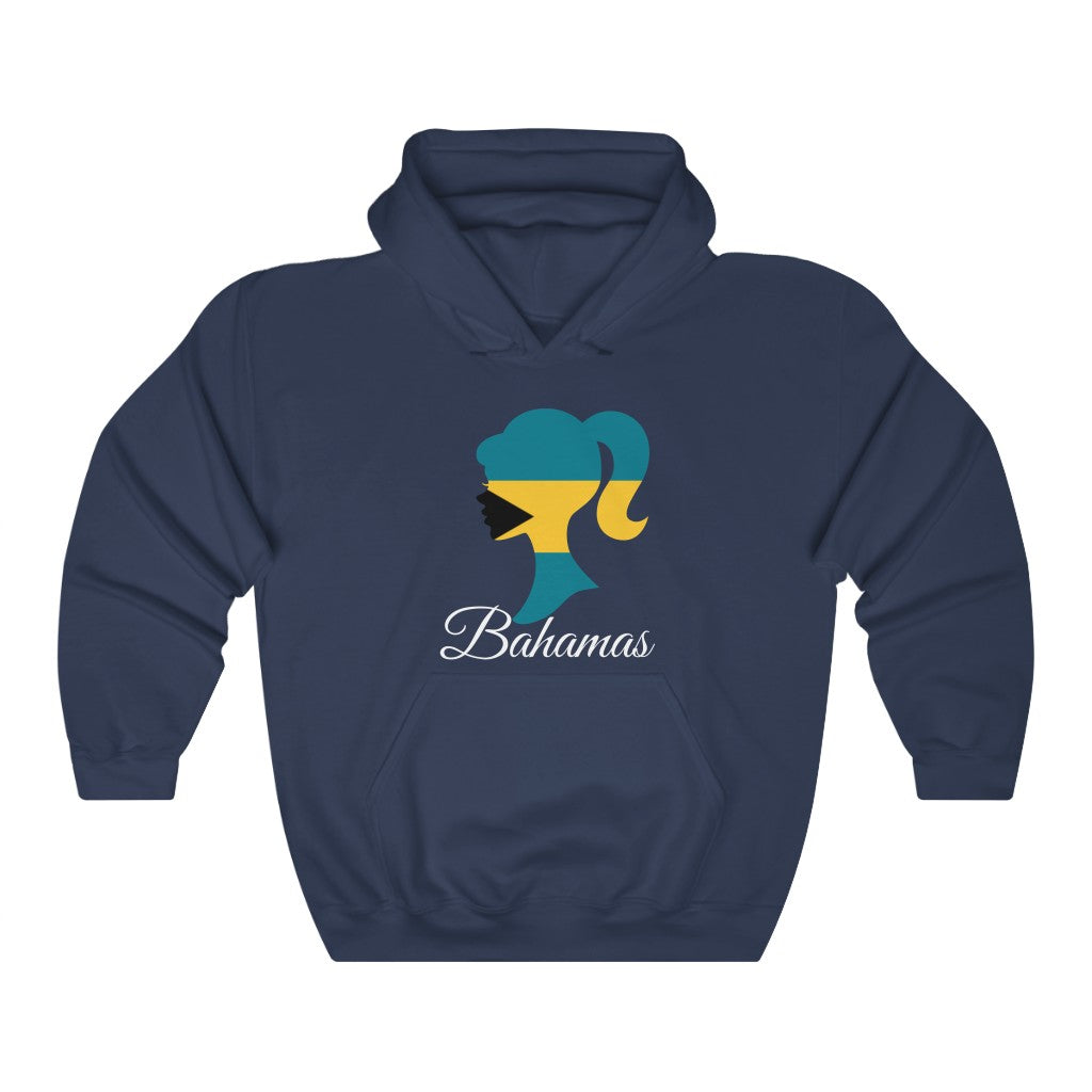 Bahamas Girl Flag Hoodie Sweatshirt 2 - Unisex