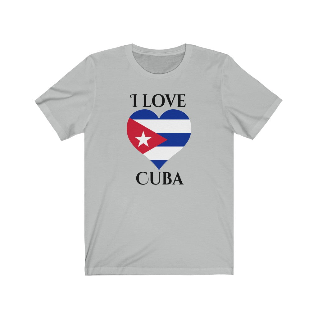 Cuba Heart Flag Premium Tee 1 - Unisex