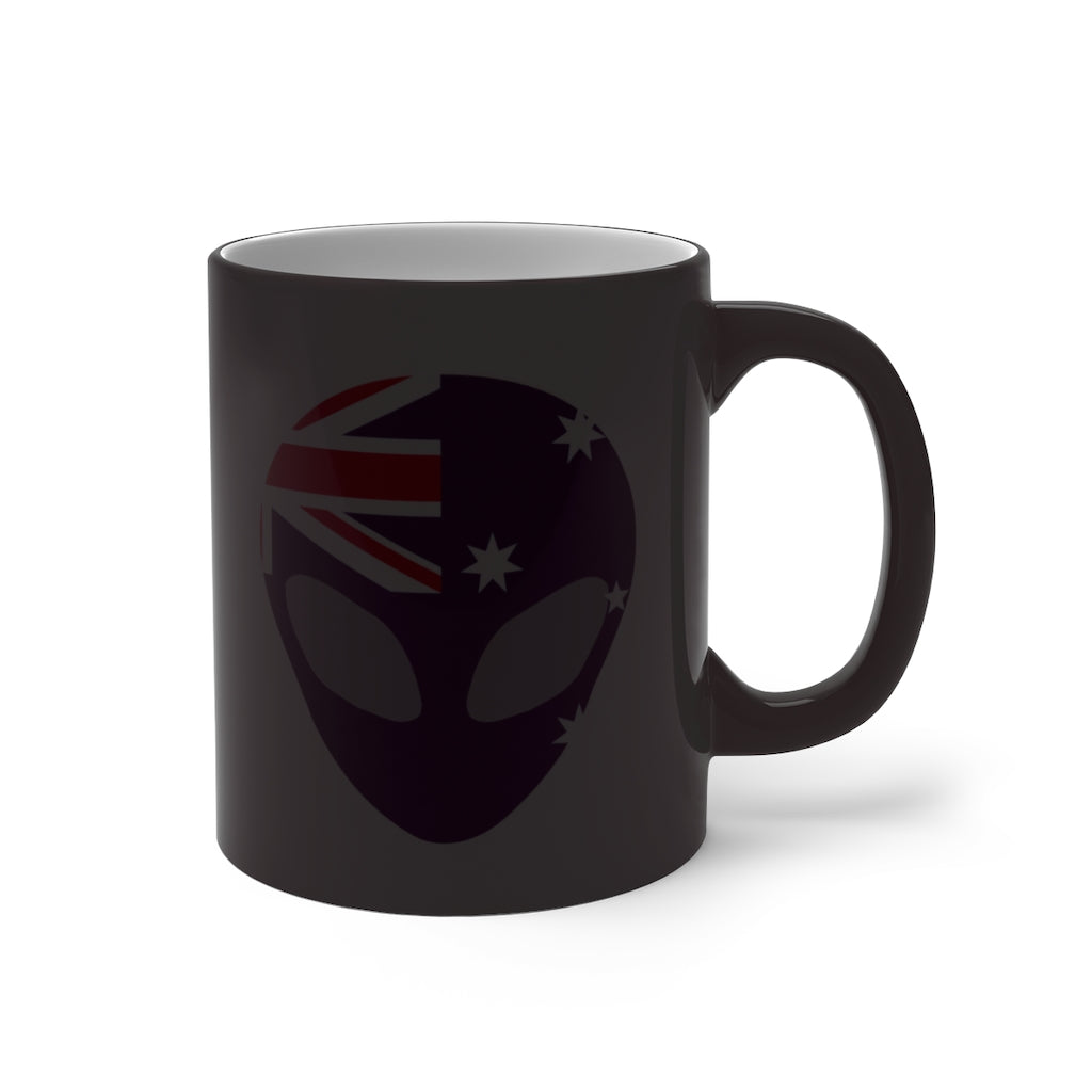 Australia Alien Color Changing Mug