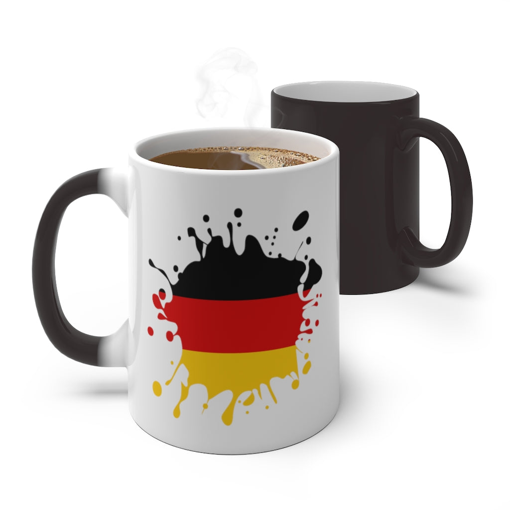 Germany Splat Color Changing Mug