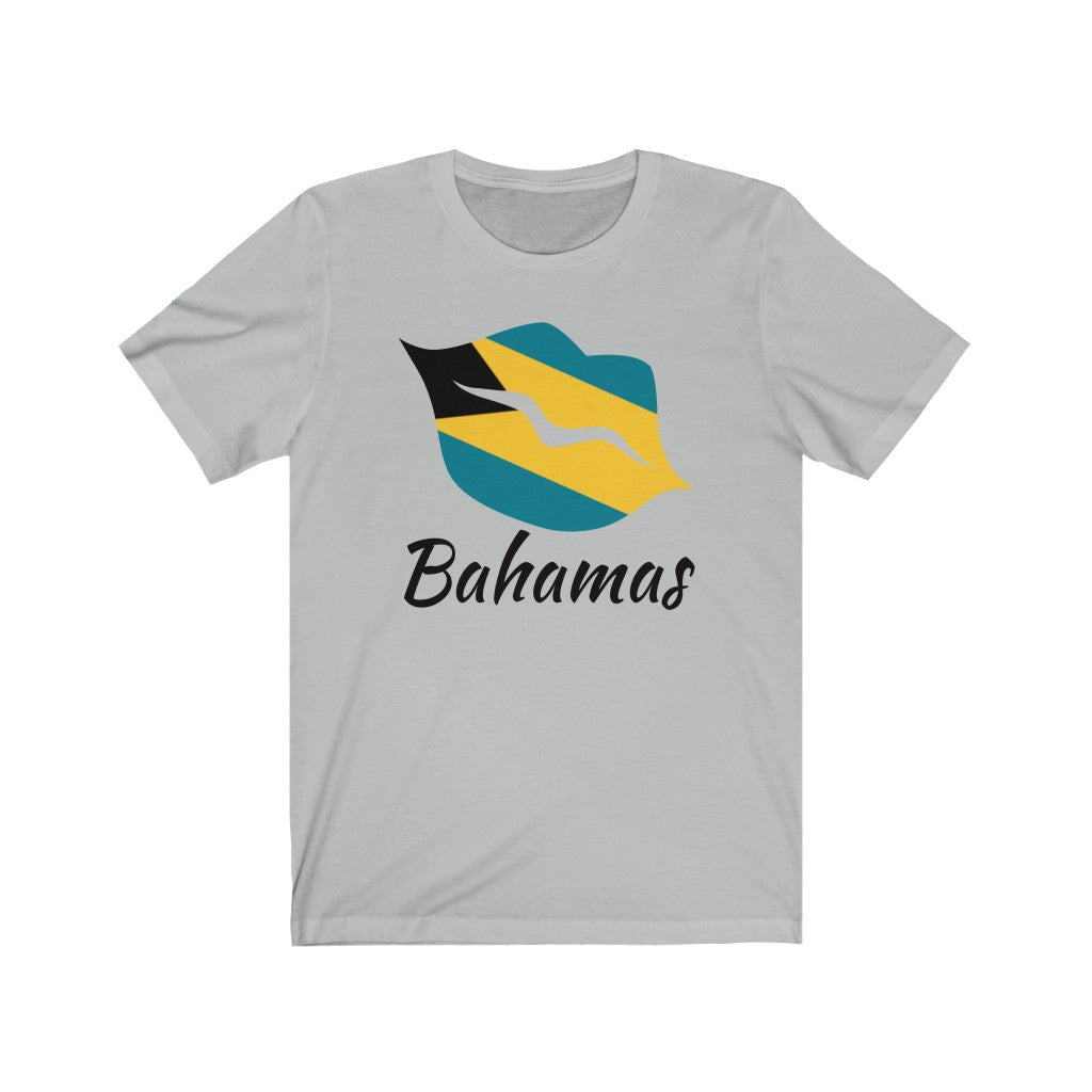 Bahamas Lips Flag Premium Tee 1 - Unisex
