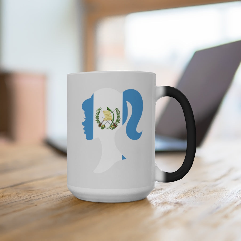 Guatemala Girl Color Changing Mug