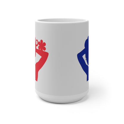 France Lady Color Changing Mug