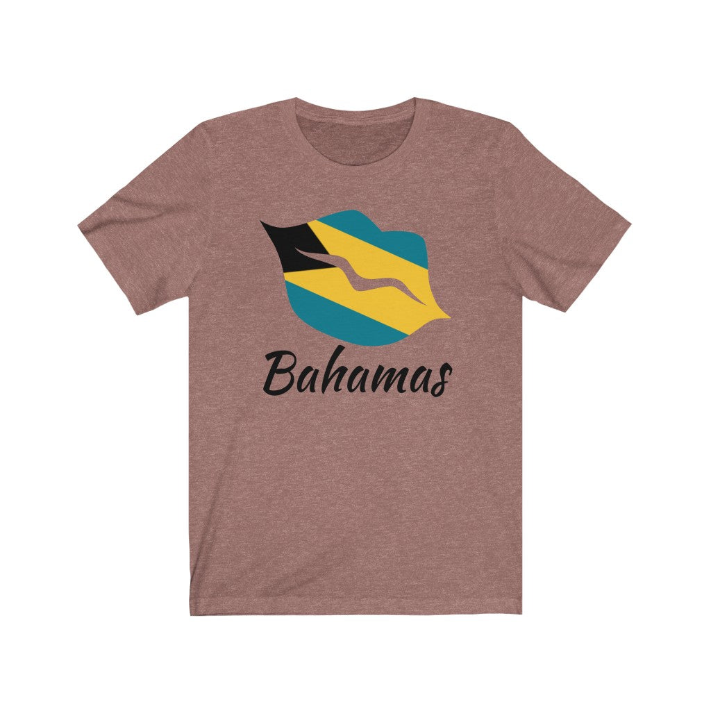 Bahamas Lips Flag Premium Tee 1 - Unisex