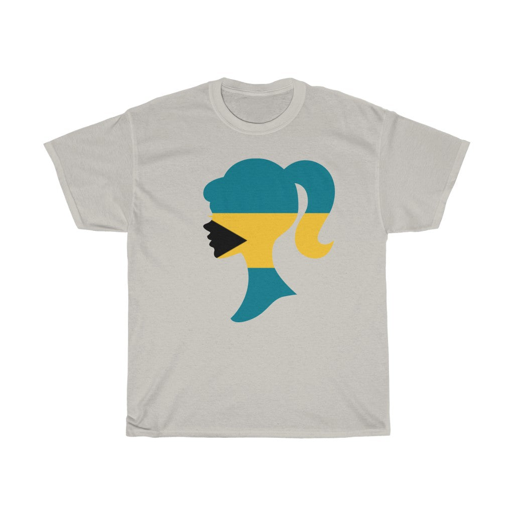 Bahamas Girl Flag Standard Tee - Unisex