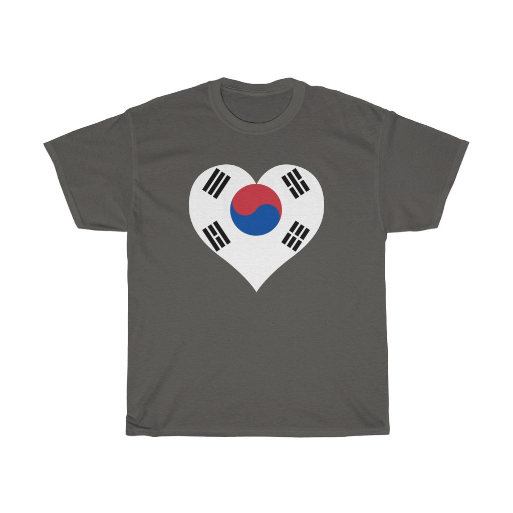 South Korea Heart Flag Standard Tee - Unisex