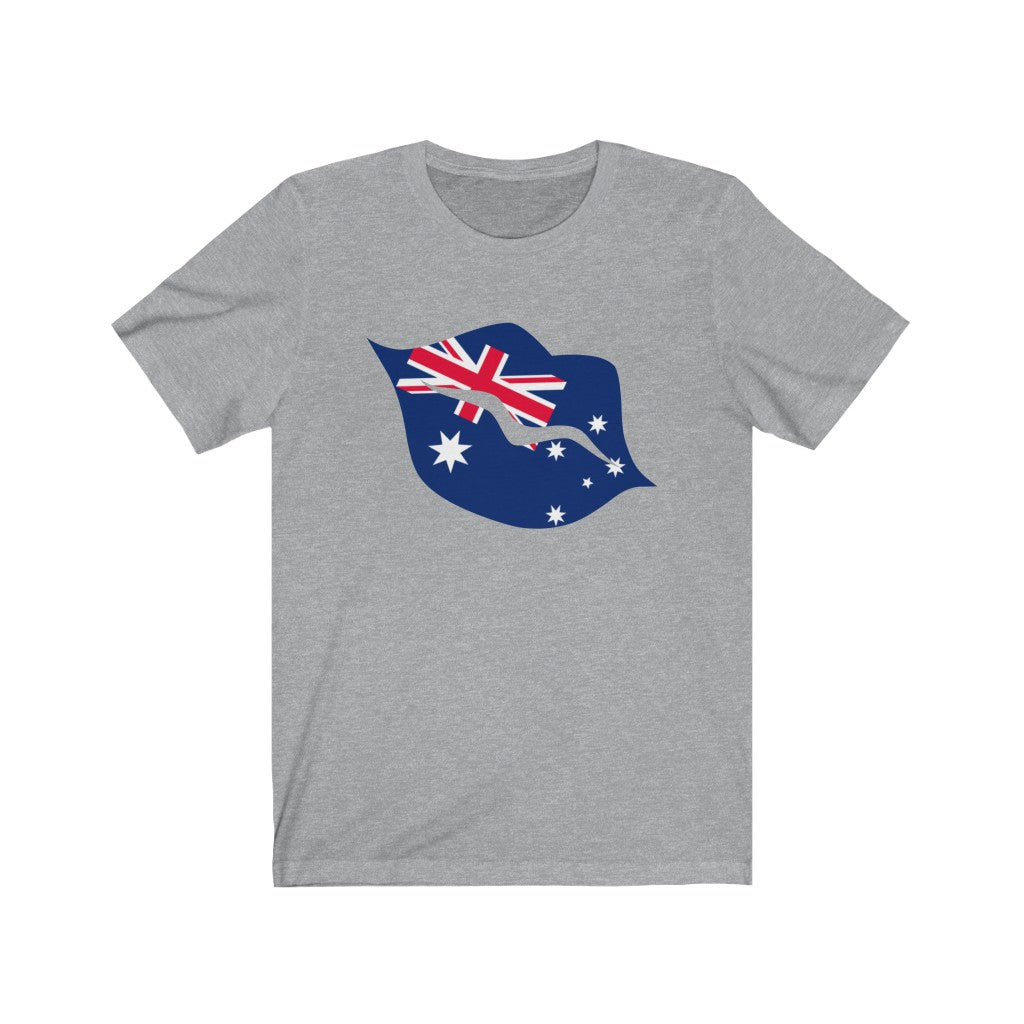 Australia Lips Flag Premium Tee - Unisex