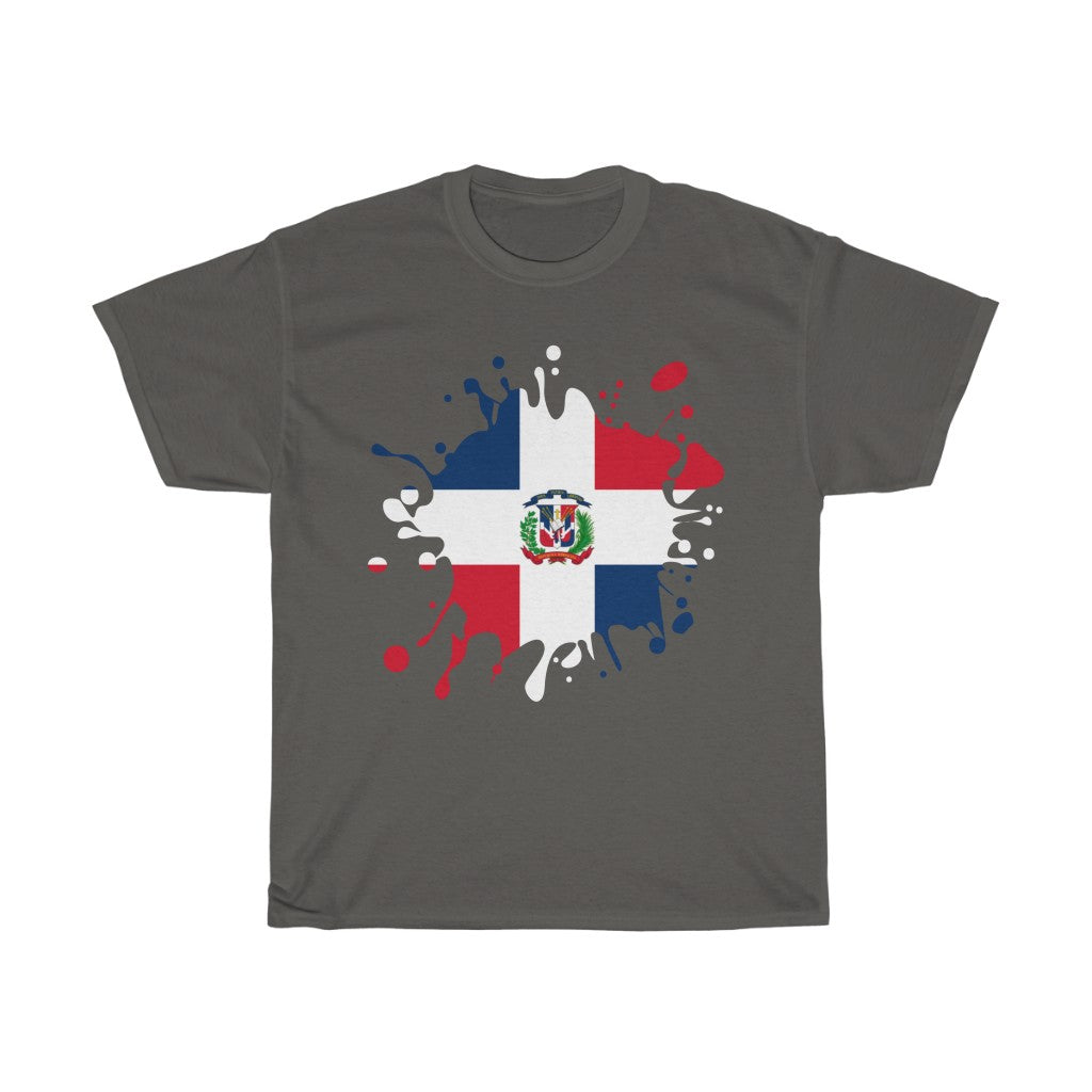 Dominican Republic Splat Flag Standard Tee - Unisex