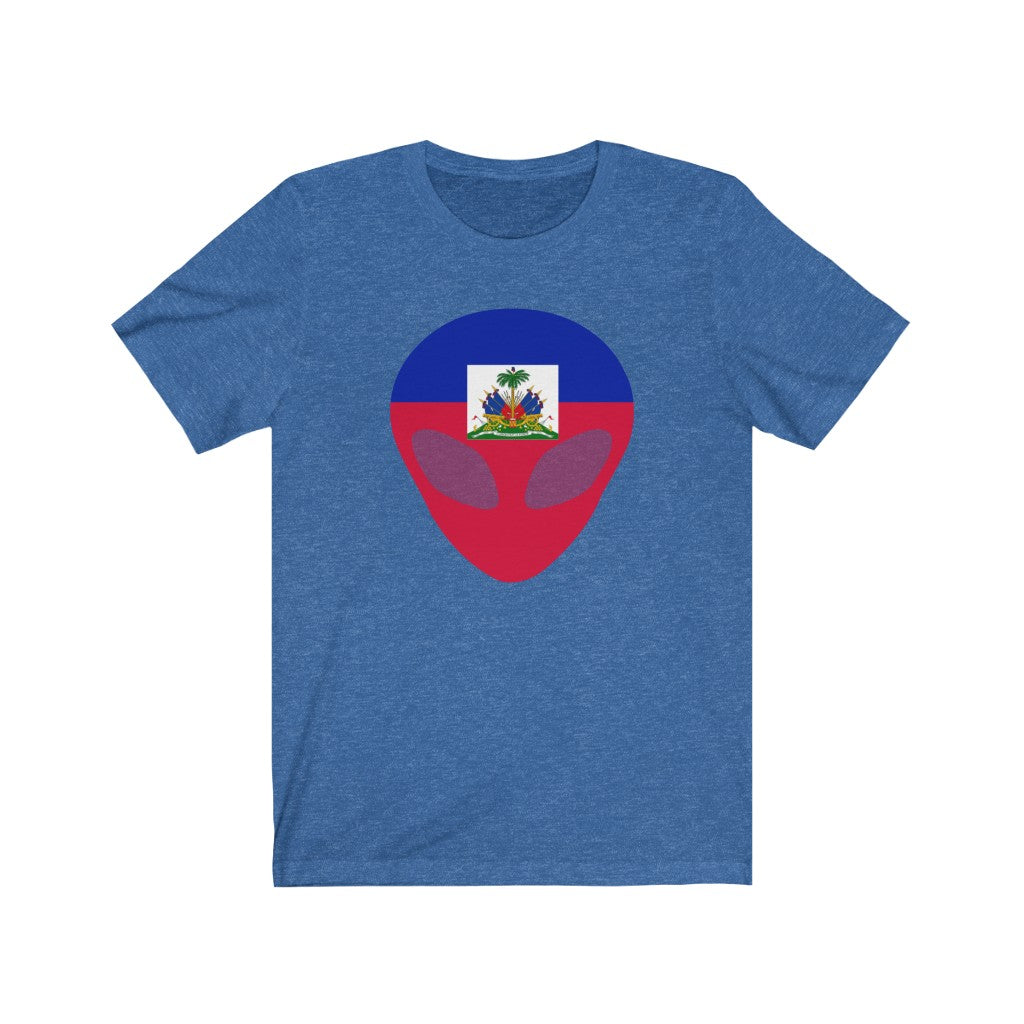 Haiti Alien Flag Premium Tee - Unisex